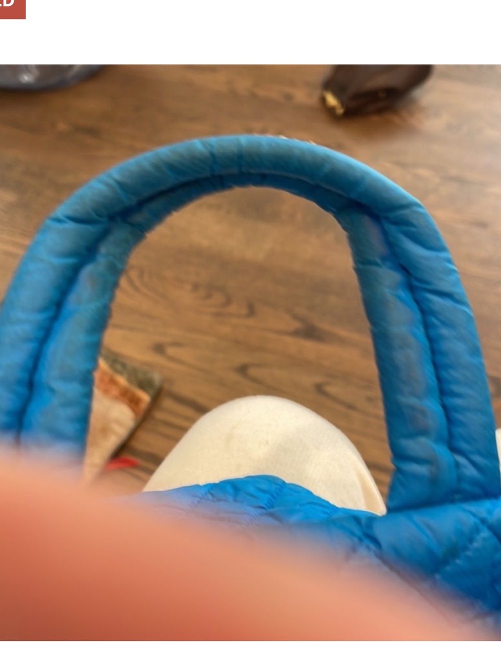 MZ Wallace Bright Blue Quilted Mini Tote - Picture 3 of 5